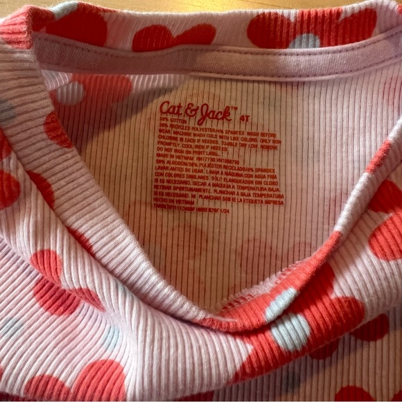 🔆 Bundle items 6 for $30 Cat & Jack Floral T-Shirt - Picture 5 of 5